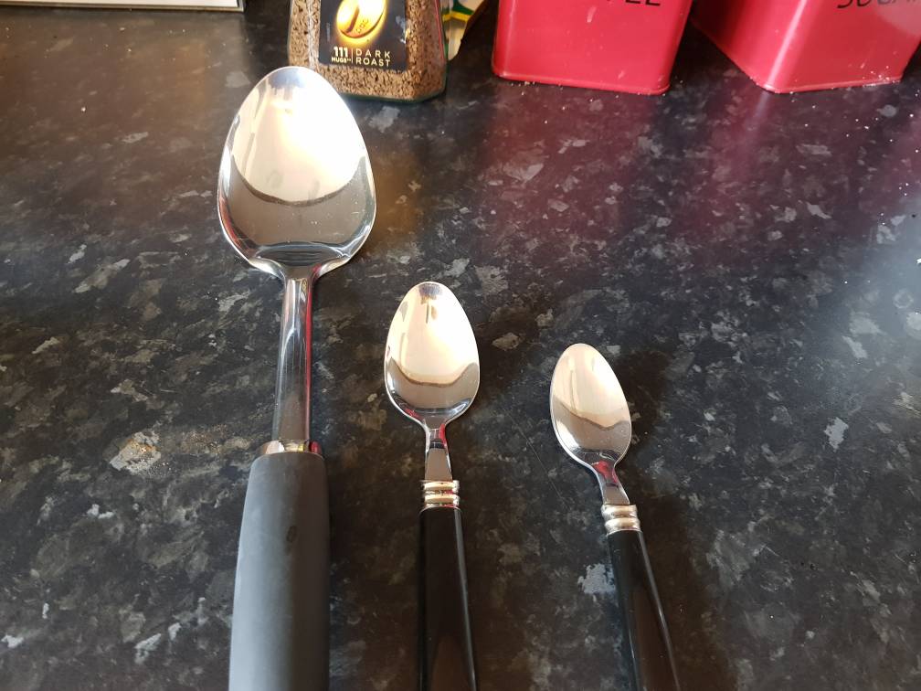 Tablespoon or teaspoon?