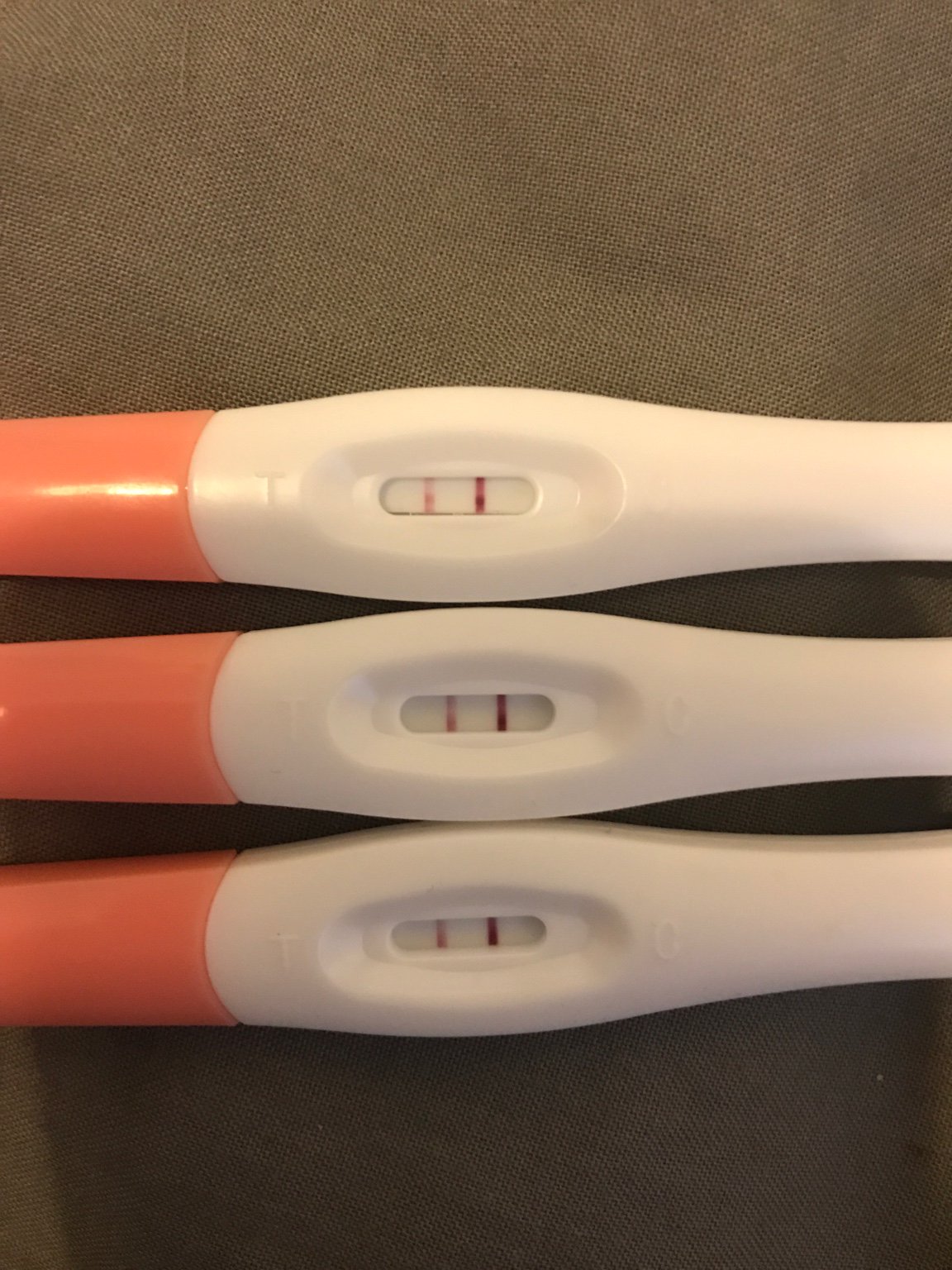 Faded line on pregnancy test!
