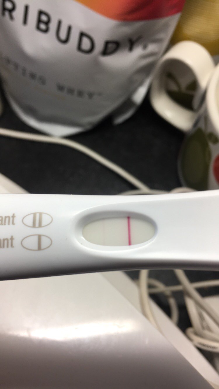 Tesco pregnancy test, evap line?