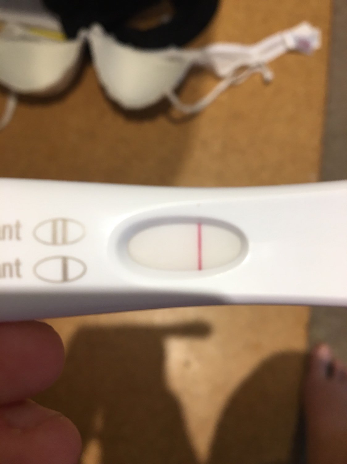 Faint line on the Clearblue?