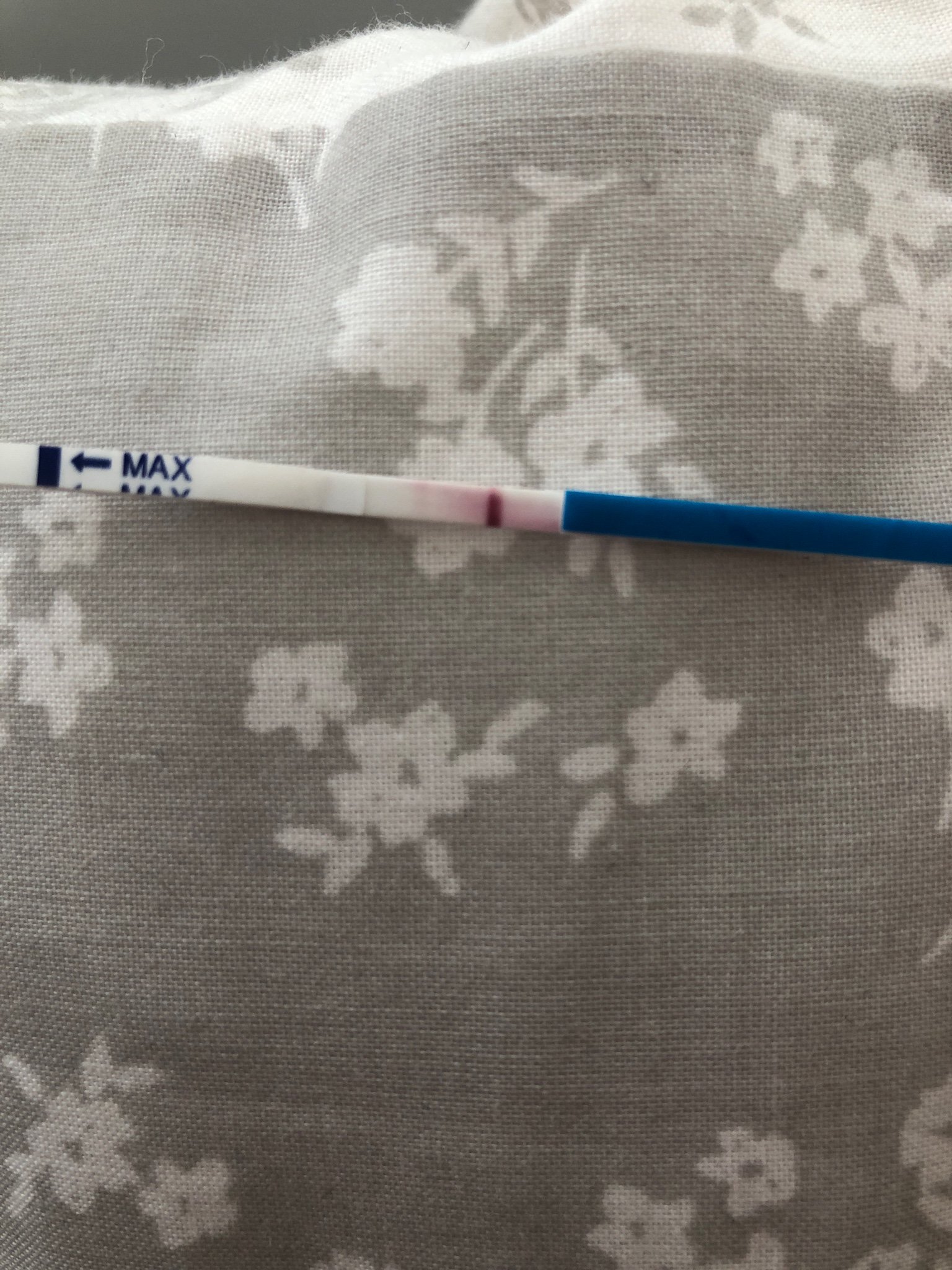 1 week late, negative test